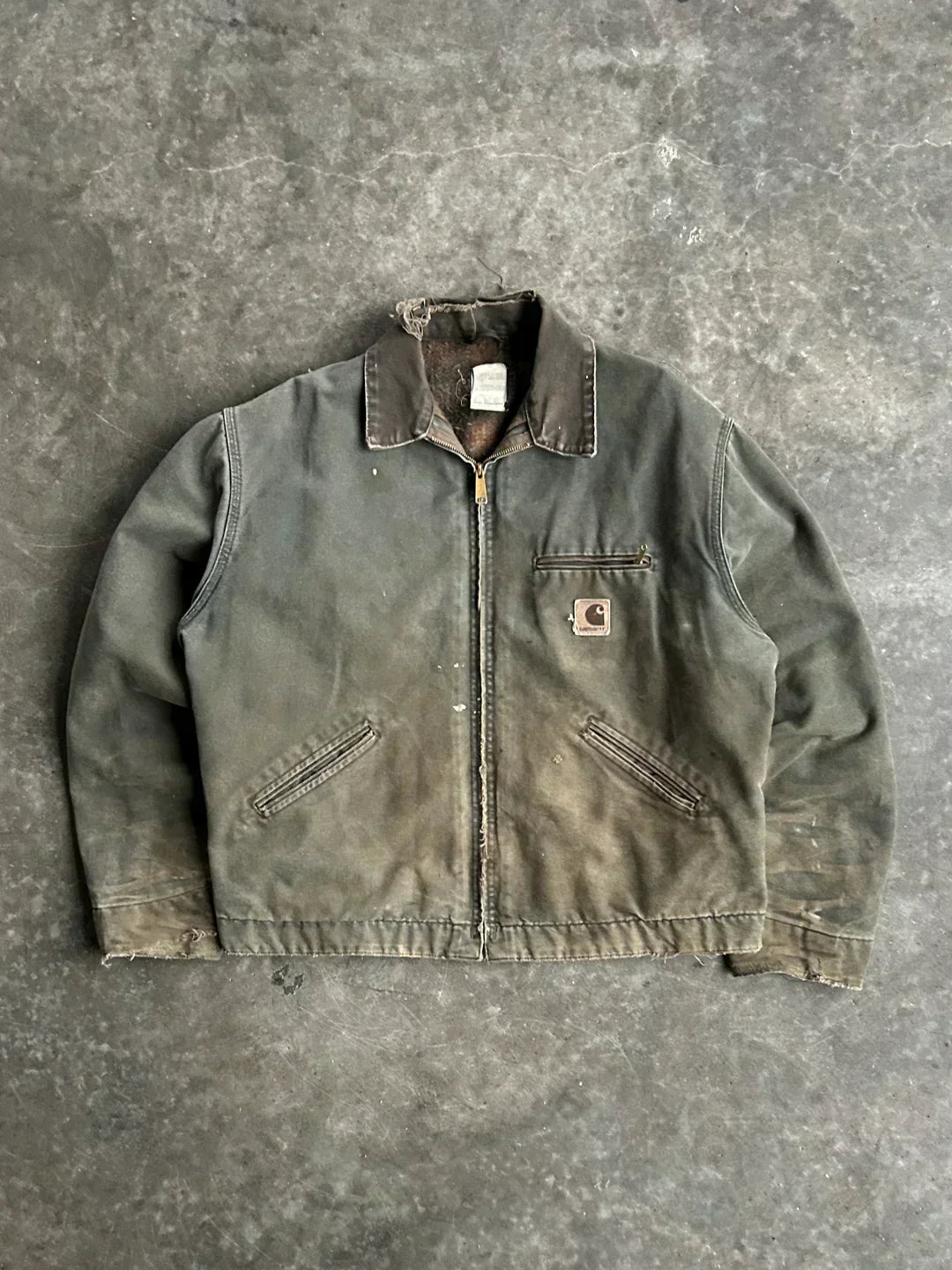 Vintage Green Detroit Jacket