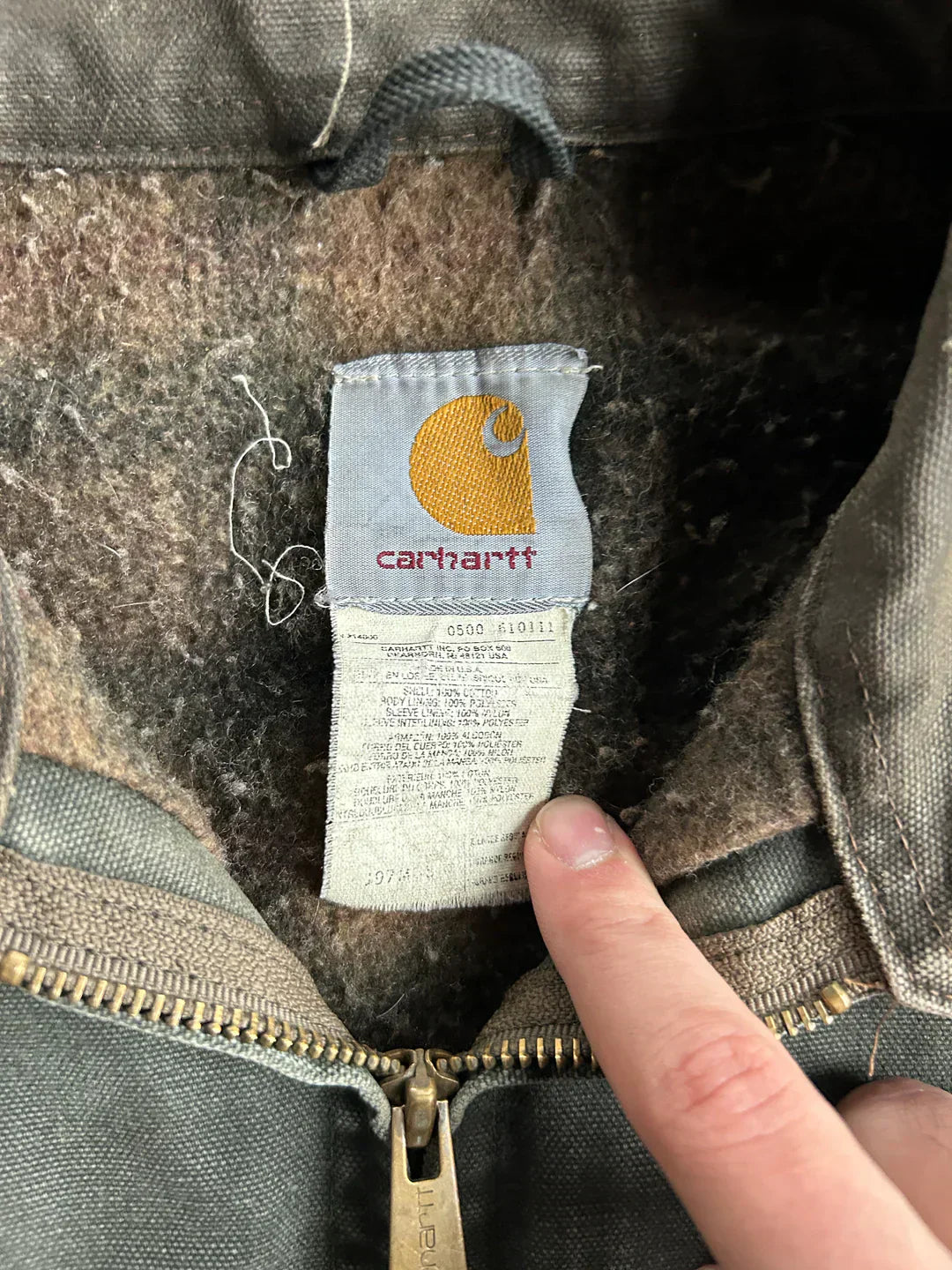 Vintage Green Detroit Jacket