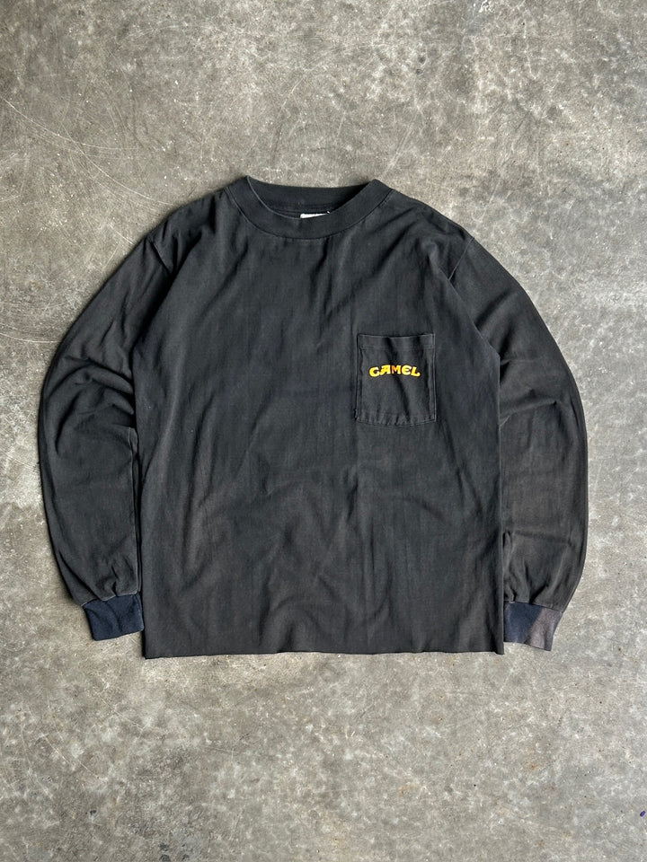 Vintage Black Camel Long Sleeve Tee